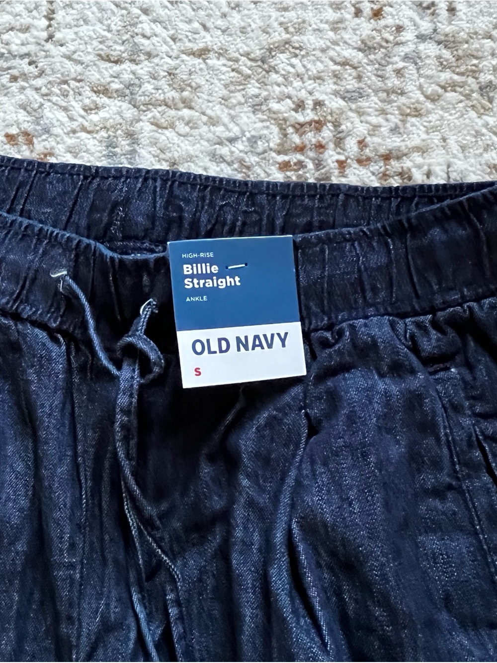 Old Navy Billie Straight Ankle Men's Pants - Navy Blue